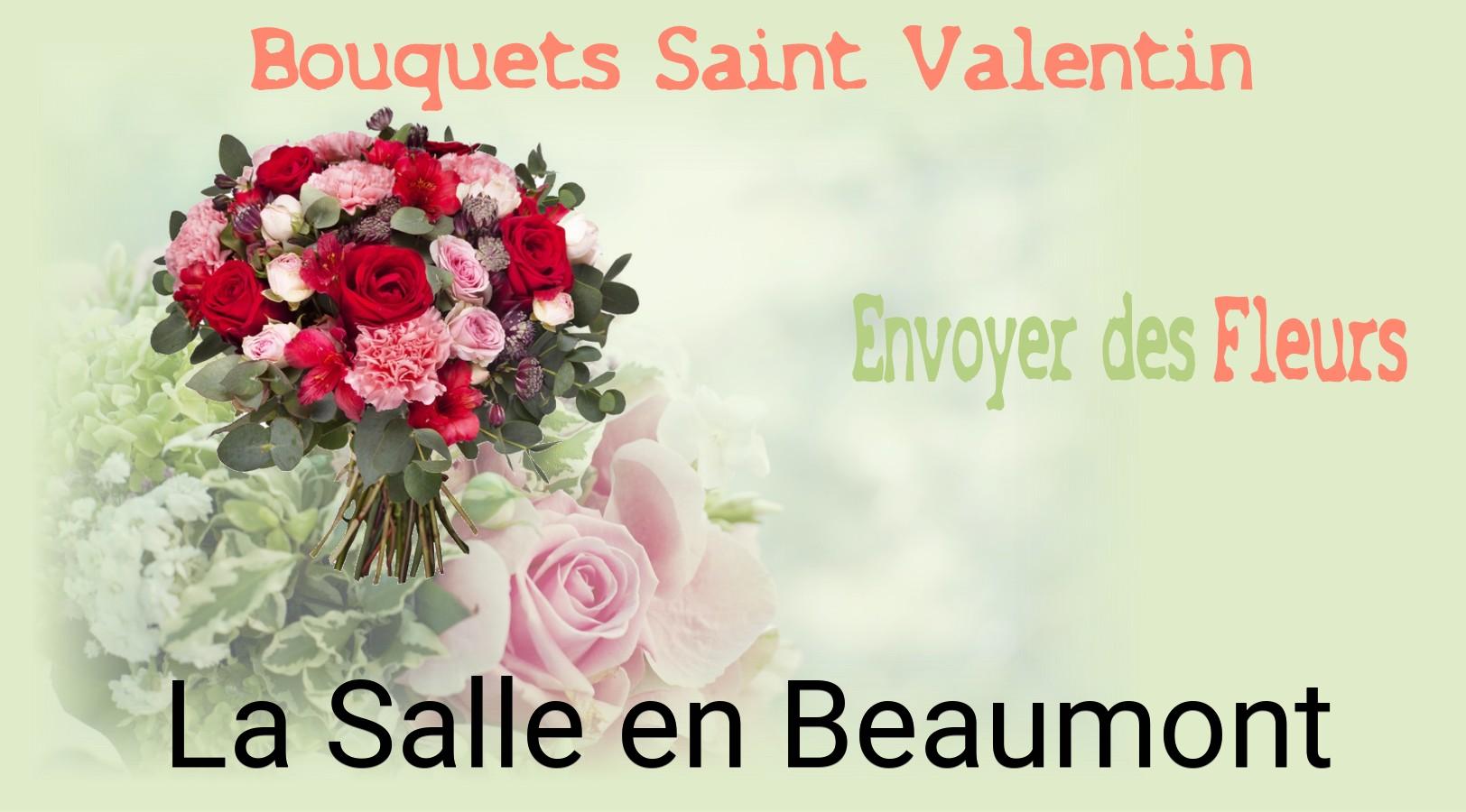 Roses de Saint-Valentin livrées à La Salle-en-Beaumont